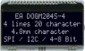 EA DOGM204S-A DISPLAY VISIONS LCD-Module