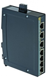 Ethernet Switch, unmanaged, 7 Ports, 1 Gbit/s, 24-48 VDC, 24034070000
