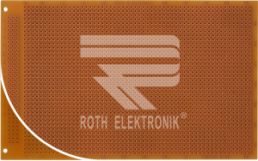 Leiterplatte, 100 x 160 mm, Hartpapier, Roth Elektronik RE060-HP