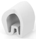 PVC Kabelmarkierer, beschriftbar, (L) 6 mm, max. Bündel-Ø 8.9 mm, weiß, EC6167-000