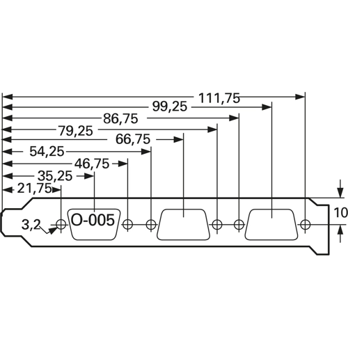 KHPC 005 O Fischer Elektronik Leiterplattenbefestigung Bild 2
