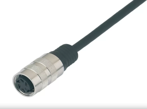 Sensor-Aktor Kabel, M16-Kupplung, gerade auf offenes Ende, 12-polig, 2 m, PUR, schwarz, 3 A, 79 6130 20 12