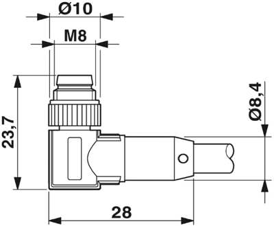 1522354 Phoenix Contact Sensor-Aktor Kabel Bild 3