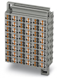 Rangierwabe, Push-in-Anschluss, 0,14-2,5 mm², 48-polig, 17.5 A, 6 kV, grau, 3270322