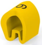 PVC Kabelmarkierer, Aufdruck "9", (L x B x H) 4.75 x 4.5 x 5.8 mm, max. Bündel-Ø 5.7 mm, gelb, EC0882-000