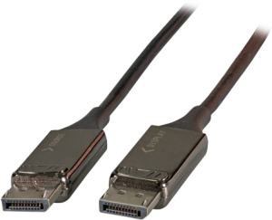 DisplayPort AOC Anschlusskabel 8K, St.-St., 50m, schwarz