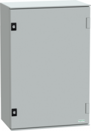 Schaltschrank, (H x B x T) 647 x 436 x 250 mm, IP66, Polyester, lichtgrau, NSYPLM64PG