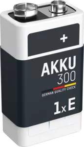 5035453 Ansmann Rundzellen-Akkus, 9V-Block-Akkus