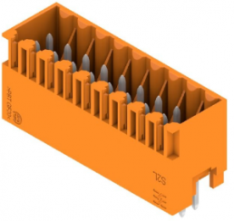 Stiftleiste, 18-polig, RM 3.5 mm, gerade, orange, 1728850000