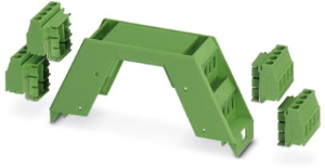 Kunststoff Gehäuse-Oberteil-SET, (L x B x H) 45.85 x 22.6 x 99 mm, grün, IP20, 2907473