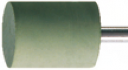 Hochglanzpolierer, Ø 10 mm, Schaft-Ø 2.35 mm, Schaftlänge 44 mm, Zylinder, Polysiloxan, 9518H 104 100