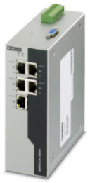 Ethernet Switch, managed, 5 Ports, 100 Mbit/s, 24 VDC, 2891032