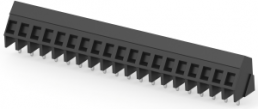 Leiterplattenklemme, 19-polig, RM 5.08 mm, 0,05-3 mm², 17.5 A, Käfigklemme, schwarz, 1-1546074-9