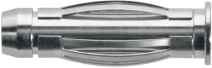 4 mm Stecker, Schraubanschluss, silber, FK 1184 NI