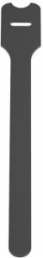Kabelbinder mit Klettverschluss, lösbar, Nylon, (L x B) 305 x 12.7 mm, Bündel-Ø 6.4 bis 81 mm, schwarz, -18 bis 50 °C