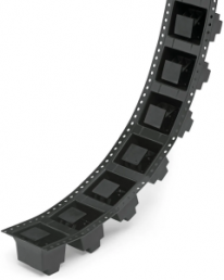 Leiterplattenklemme, 2-polig, RM 5 mm, 0,08-2,5 mm², 24 A, Käfigklemme, schwarz, 236-402/334-604/997-405