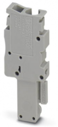 Stecker, Federzuganschluss, 0,08-4,0 mm², 1-polig, 24 A, 6 kV, grau, 3210787