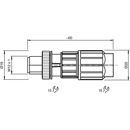 70152942 PEPPERL+FUCHS Sensor-Aktor Rundsteckverbinder Bild 2