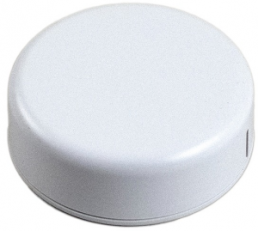 ABS Miniatur-Gehäuse, (L x B x H) 60 x 60 x 20 mm, weiß, IP54, 1551SNAP12WH