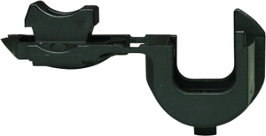 Zugentlastung Heyman 1852, Kabeldurchmesser 5,6 bis 7,4 mm, Wandstärke 0,8 bis 2,5 mm, PA 6.6, schwarz