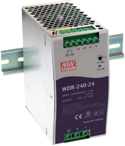 Stromversorgung, 24 bis 28 VDC, 10 A, 240 W, WDR-240-24