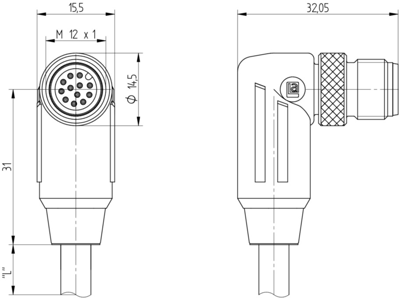 21571 Lumberg Automation Sensor-Aktor Kabel Bild 2