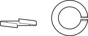 0127B00302 Muttern, Scheiben, Ringe