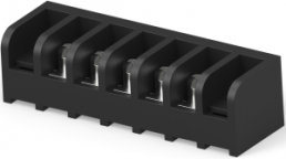 Leiterplattenklemme, 5-polig, 0,05-1,4 mm², 10 A, Schraubanschluss, schwarz, 1546119-9