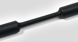 Wärmeschrumpfschlauch, 2:1, (6.4/3.2 mm), PVC, schwarz