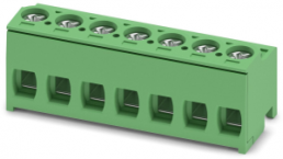 Leiterplattenklemme, 7-polig, RM 5 mm, 0,2-2,5 mm², 10 A, Schraubanschluss, grün, 1755635