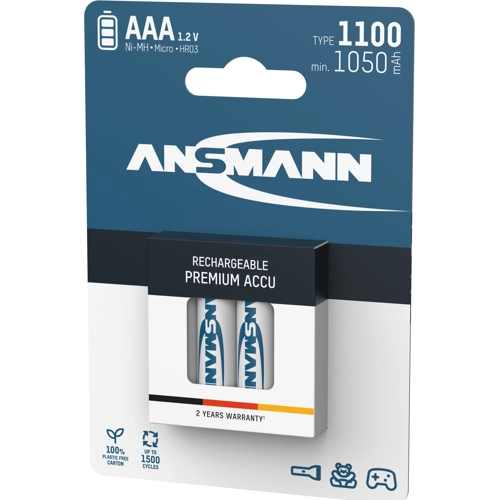 5035232 Ansmann Rundzellen-Akkus, 9V-Block-Akkus Bild 2