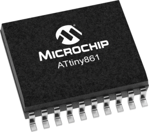 AVR Mikrocontroller, 8 bit, 20 MHz, SOIC-20, ATTINY861-20SU