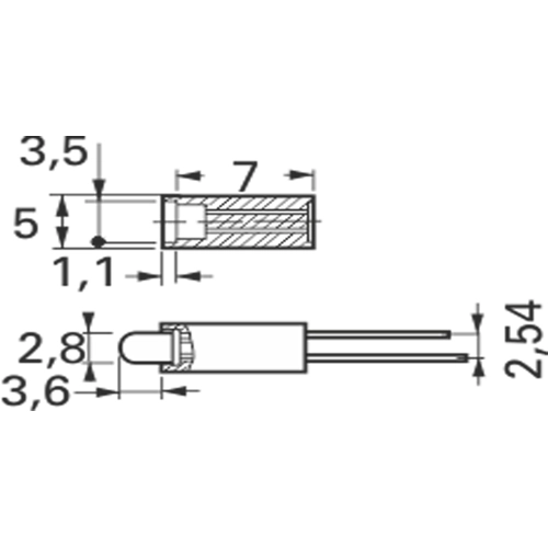 2818.3070 Mentor LED Abstandshalter Bild 2