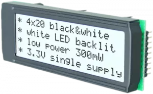 EA DIP205J-4NLW DISPLAY VISIONS LCD-Module