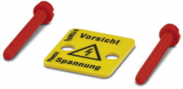 Warnschild, Symbol: Blitz, (B) 18 mm, PVC, 1004115