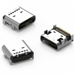 USB-Einbaubuchse 3.1 Type C Horizontal SMT, WR-COM, 632722200211