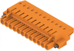 Stiftleiste, 12-polig, RM 5.08 mm, gerade, orange, 1844090000
