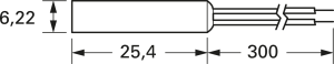 Näherungsschalter, Einbaumontage, 1 Wechsler, 5 W, 175 V (DC), 0.25 A, Erfassungsbereich 4,5-7 mm, 59025-030
