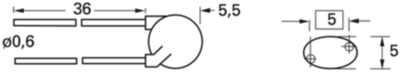 B57164K0470K000 TDK (EPCOS) Heißleiter