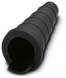 Knickschutztülle, Kabel-Ø 12 mm, PA, schwarz