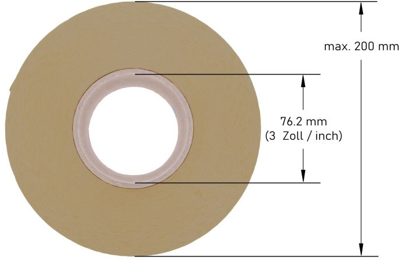 PT06V30Y-23-R Labelident Prüfplaketten, Schilder und Bänder Bild 2