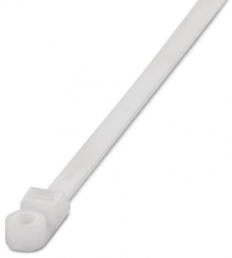Kabelbinder, Polyamid, (L x B) 300 x 7.8 mm, Bündel-Ø 4 bis 75 mm, transparent, -40 bis 85 °C
