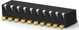 DIP-Schalter, Ein-Aus, 10-polig, gerade, 0,025 A/24 VDC, 1-2319764-0