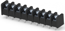 Leiterplattenklemme, 9-polig, 0,3-3,0 mm², 20 A, Schraubanschluss, schwarz, 1-1437667-6