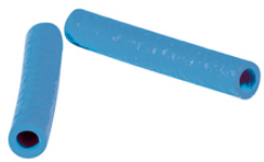 Schutz und Isoliertülle, Innen Ø 2.4 mm, L 20 mm, hellblau, PCR, -30 bis 90 °C, 0201 0003 020
