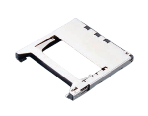 MultiMediaCard/SecureDigitalCard Steckverbinder FPS009-2405-0, Push-in/Push-out