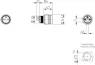 11670 Lumberg Automation Sensor-Aktor Rundsteckverbinder