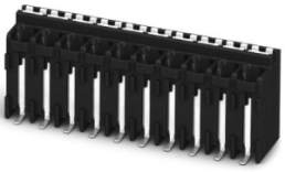 Leiterplattenklemme, 4-polig, RM 3.5 mm, 0,2-1,5 mm², 13.5 A, Federklemmanschluss, schwarz, 1824103