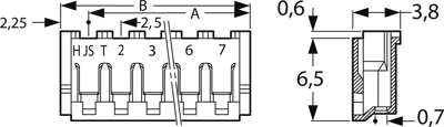 EHR-2 (L)(P) JST Steckverbindersysteme Bild 2