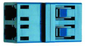 LC-Stecker, Multimode, Keramik, blau, 100007143